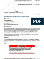 Caterpillar Piston Service Training