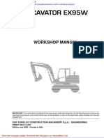 Fiat Kobelco Ex95w Workshop Manual