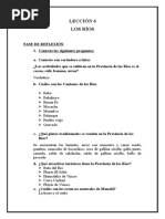 LECCIÓN 6 Geografía Del Ecuador