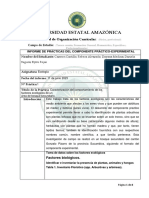 Caracterización Del Comportamiento de Los Factores Ecológicos de Un Área de Bosque Secundario.