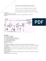 Control de Velocidad para Motores DC Por Modulaciónde Ancho