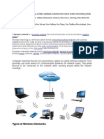 Wireless Networking