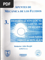 Mecánica de Fluidos FLUIDO IRROTACIONAL Julio Borghi (Universidad de La República Oriental Del Ur