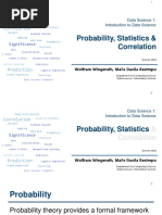 Data Science 1 2023 - Lecture 02 - Mathematical Preliminaries and Correlation