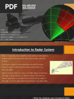 Radar System Using Arduino Uno and Ultrasonic Sensor