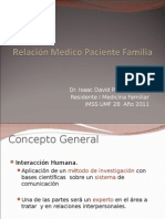 Relacion Medico Paciente Familia