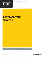 Cat d8t Technical Specifications