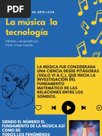 La Música y La Tecnología