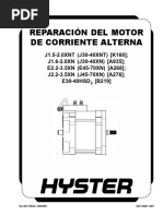 Reparacion Del Motor de Corriente Alterna