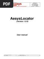 ITA - AesysLocator User Manual