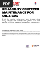 Reliability Centred Maintenance