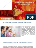 Plan de Contingencia de Comunicación