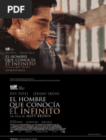 Pressbook Elhombrequeconociaelinfinito