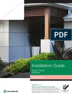 Matrix Cladding Installation Guide May2019 Rev1