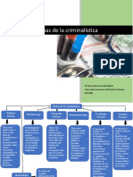 Ramas de La Criminalistica