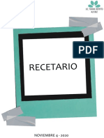 Semana4 Recetario