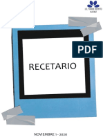 Semana1 Recetario