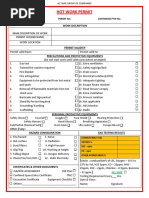 Hot Work PTW
