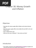 Chapter 30-Money Growth and Inflation-P