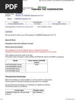 G12B543 - Release of e-BRIDGE Replicator Ex V1