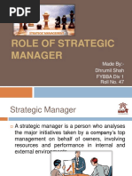 Strategic Management