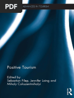 Positive Tourism by Csikszentmihalyi, Mihaly Filep, Sebastian Laing, Jennifer