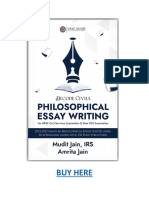 Decode Civils Philosophical Essay Writing Sample