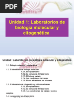 UD1. Laboratorios de Biología Molecular y Citogenética