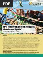 SEARCA Rural Transformation in The Philippines A Development Agenda