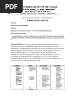 Informe Buenas Practicas Docentes