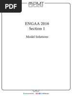 ENGAA 2016 Section 1 Solutions