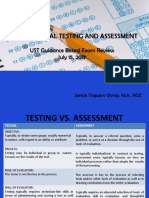 1 Assessment Review - JANICE