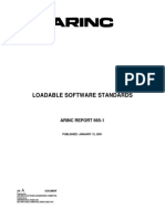 ARINC 665-1 Loadable SW Standards