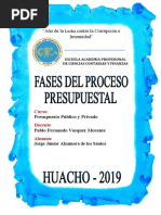 Monografia Fases Del Proceso Presupuestal