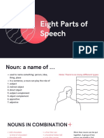 Eight Parts of Speech