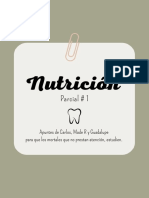 Apuntes de Nutrición #1