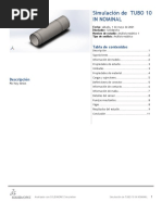 TUBO 10 IN NOMINAL-Análisis Estático 1-1