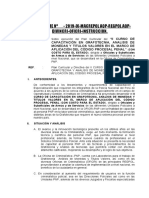 Informe Justificatorio XXIV de Grafotecnia