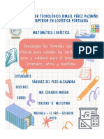 9895formulas para Calcular Tarifas Por Peso y Volumen para El Transporte PDF