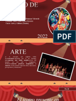 Art Subject For Elementary - 1st Grade - Theater by Slidesgo