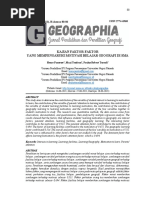 Kajian Faktor-Faktor Yang Mempengaruhi Motivasi Belajar Geografi Di SMA