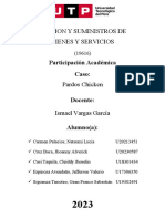 Gestion Y Suministros de Bienes Y Servicios: Participación Académica Caso