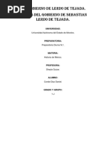 Act. 1 Logros Del Gobierno de Sebastian Lerdo de Tejada