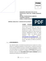 Contestación de Exoneración de Alimentos