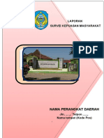 Contoh Laporan SKM 2021