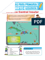 América Central Insular para Cuarto Grado de Primaria