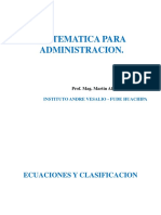 Diapositivas 06 1 Matematica para Administracion