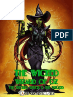 Ace Gamebooks 02 - The Wicked Wizard of Oz and Witch Character Sheets