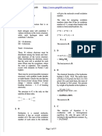 100 Passage Based Chemistry Questions Solutions