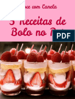 Ebook 5 Receitas Bolo Pote